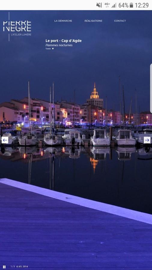 شقة Super Studio Cap D'Agde 3 المظهر الخارجي الصورة